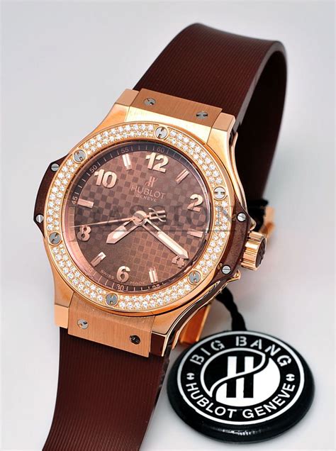 hublot big bang 38mm cappuccino|361.pc.3380.rc.1104 Hublot Big Bang Quartz Gold Cappuccino .